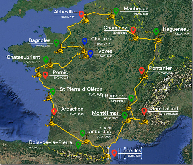 Le rallye C. Ader 2025 Le rallye C. Ader 2025
