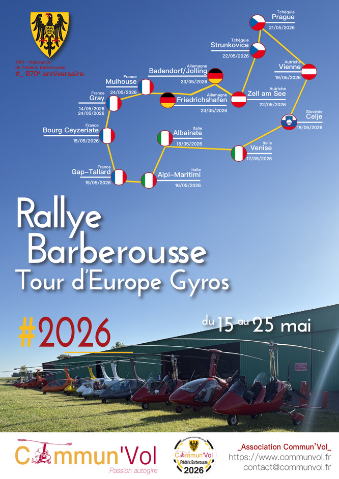 Rallye Barberousse 2026 : les Alpes comme horizon