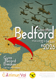 13 équipages à Old Warden pour battre le Gyro Record Breaker 2026 ! 13 équipages à Old Warden pour battre le Gyro Record Breaker 2026 !