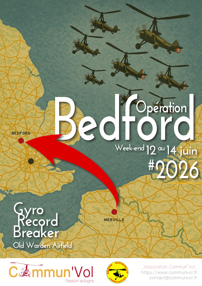 13 équipages à Old Warden pour battre le Gyro Record Breaker 2026 !