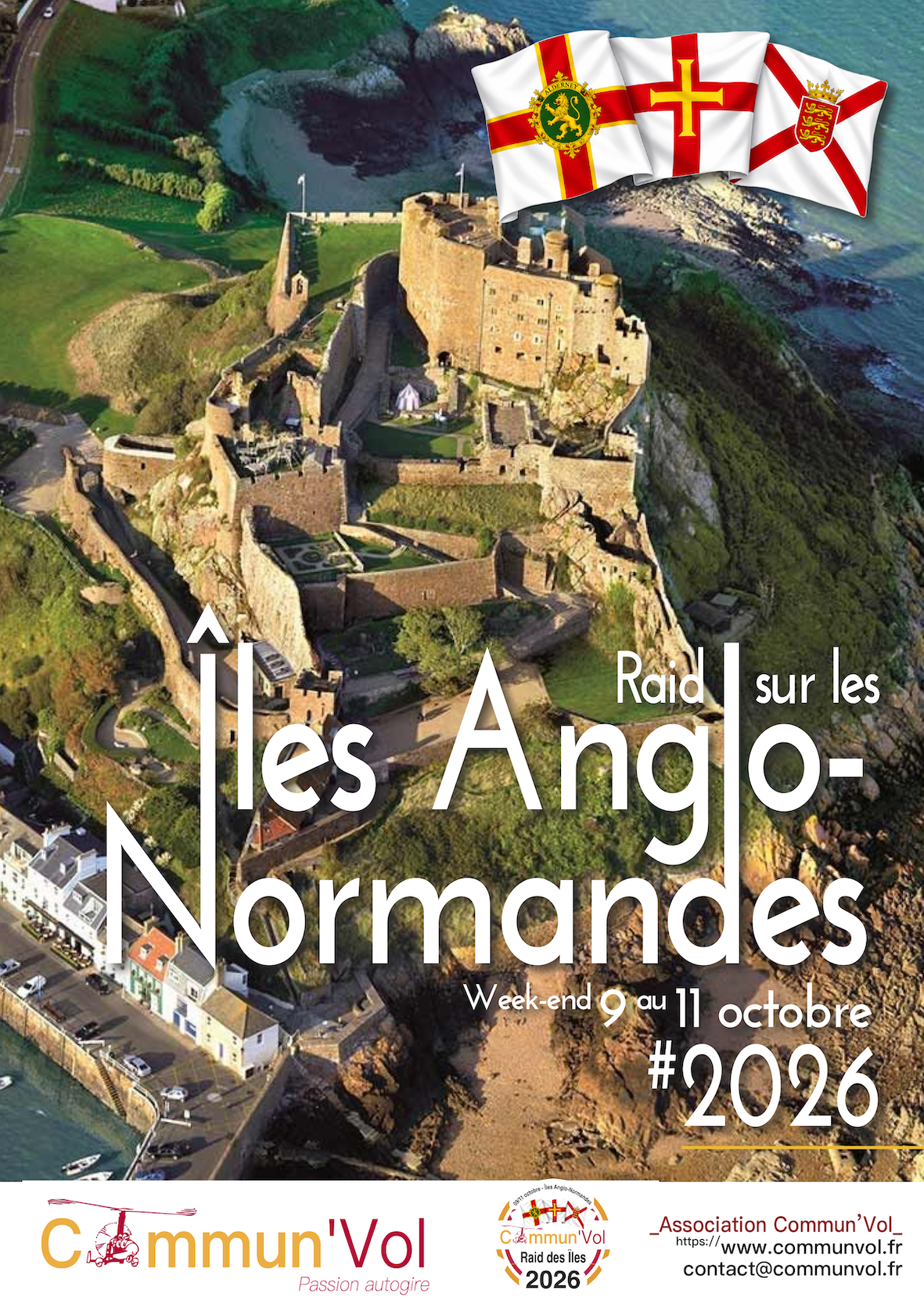Raid des Îles 2026 - De la Normandie continentale à la Normandie insulaire !